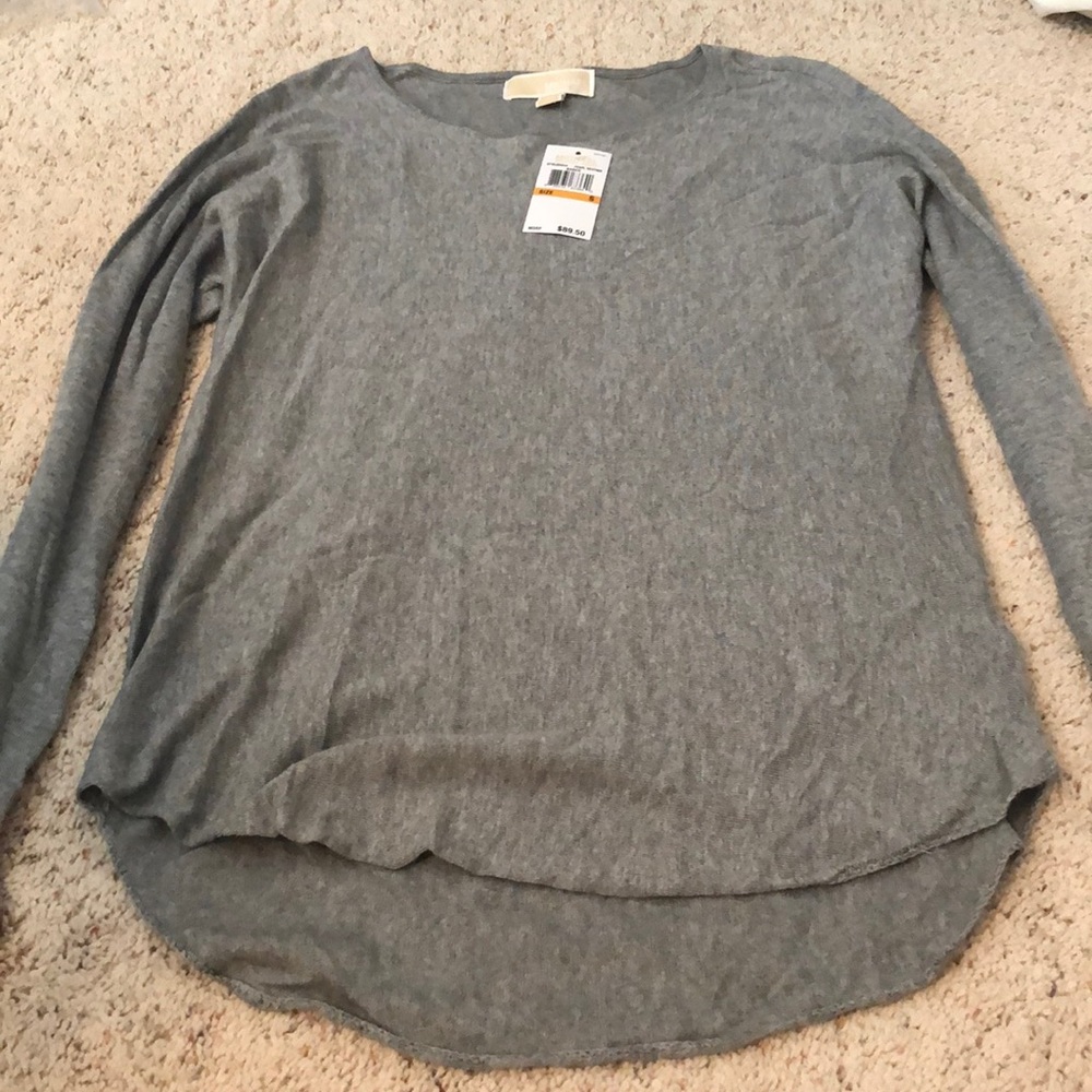 Gray sweater